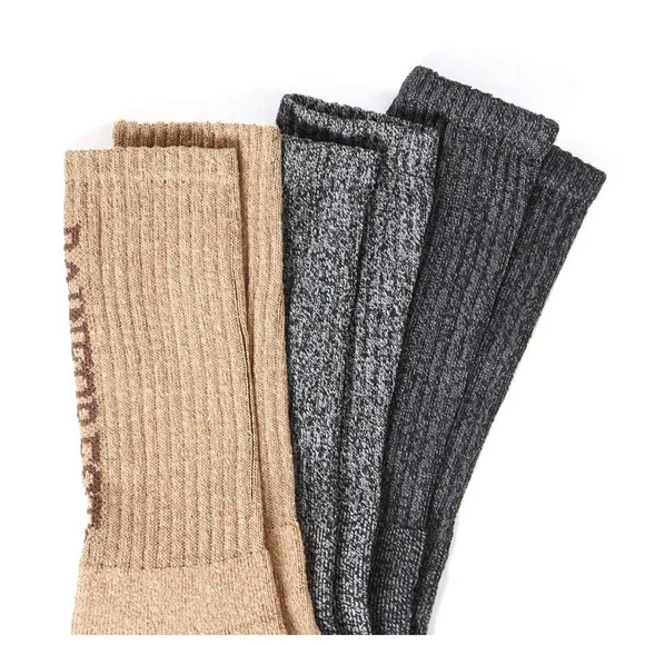 Rainforest 6 Pack Men’s Outdoor Crew Socks - Picture 3 of 6